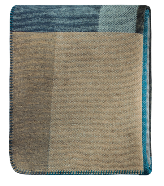 Biederlack Wohn- und Kuscheldecke 'Verdant Vibes' 150 x 200 cm Blau